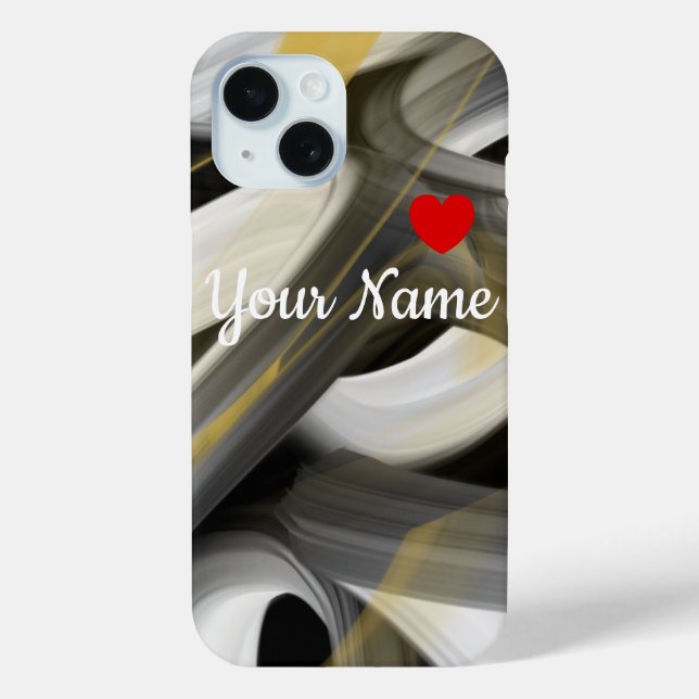 Fundas para iPhone personales Tendencia Abstracto  (Reverso )
