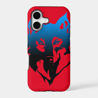 fundas para iphone SE con lobo en él
