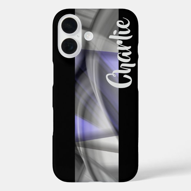 Fundas para iPhone Tendencia Abstracto Lavanda Vio (Reverso )