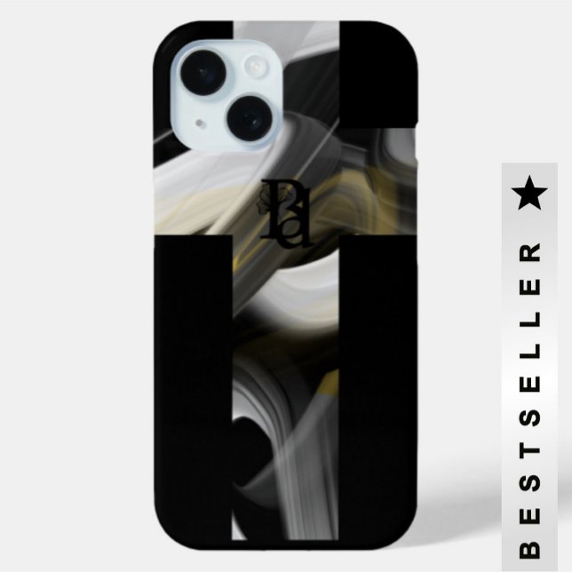 Fundas para iPhone Tendencia Arte Abstracto Negro  (Subido por el creador)