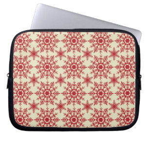 Fundas para portátiles y netbooks con copos de nie