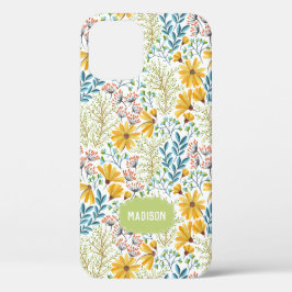 Fundas para teléfono con ilustración de flores de 