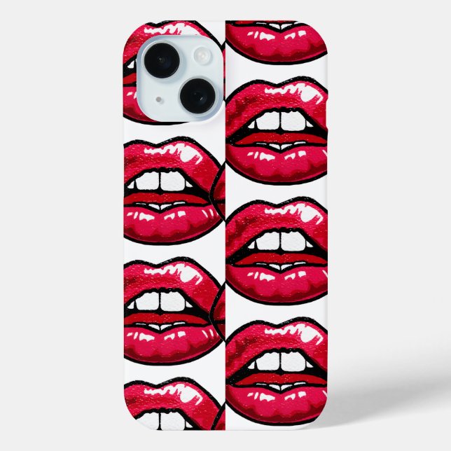 fundas para teléfono de labios calientes (Reverso )