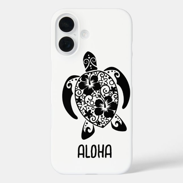 fundas para teléfono de tortuga linda (Reverso )
