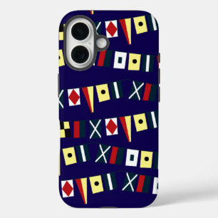 Fundas para teléfonos de banderas náuticas colorid