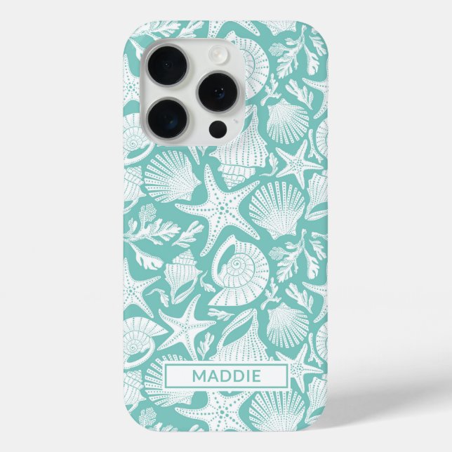 Fundas Personalizadas Aqua Shells (Reverso )