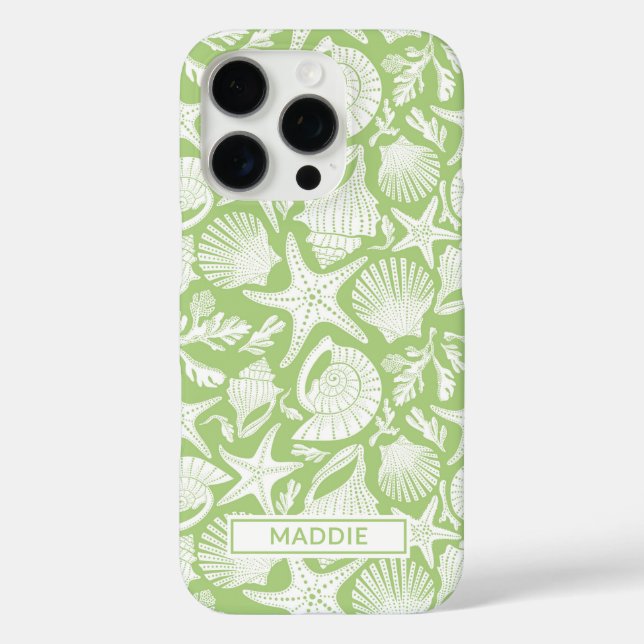 Fundas Personalizadas de Conchas Verdes (Reverso )