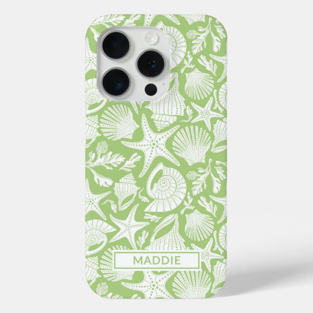 Fundas Personalizadas de Conchas Verdes (Reverso )