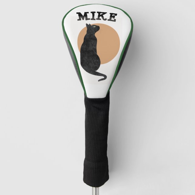 FUNDAS PERSONALIZADAS PARA CONDUCTOR DE GOLF BLACK (Anverso)