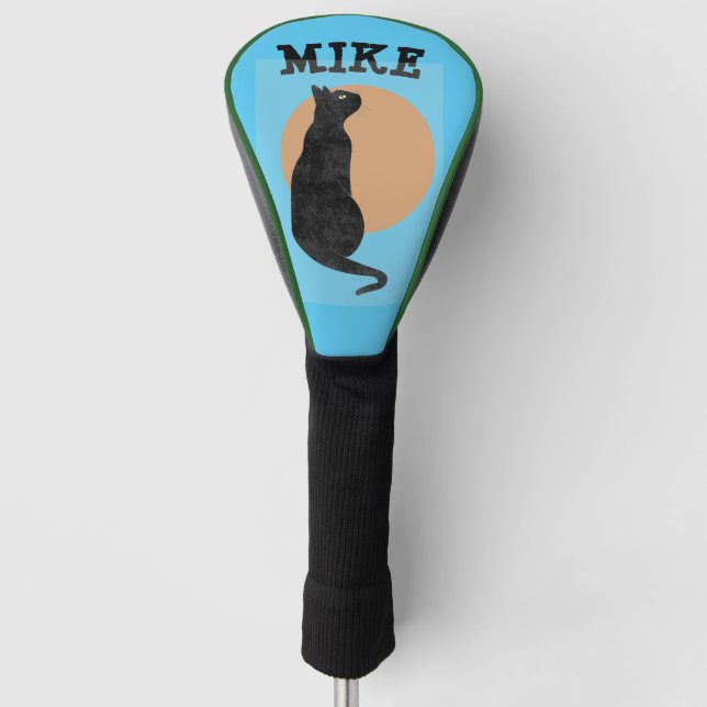 FUNDAS PERSONALIZADAS PARA CONDUCTOR DE GOLF BLACK (Anverso)