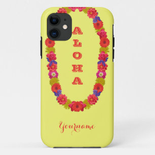 Fundas personalizados de Hawái Lei