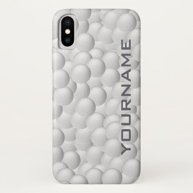 Fundas personalizados de los Golf Balls (Reverso)