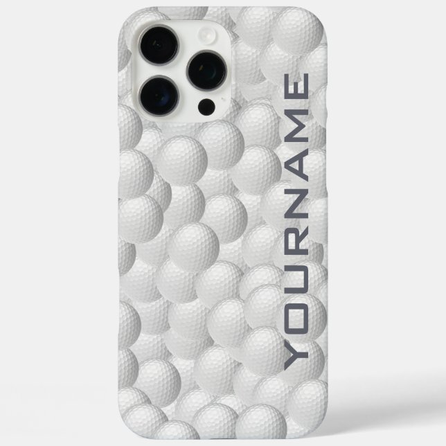 Fundas personalizados de los Golf Balls (Reverso )