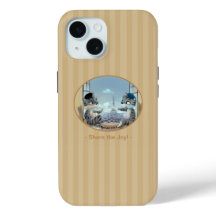 Fundas rígidas para teléfono con gatos y Torre Eif