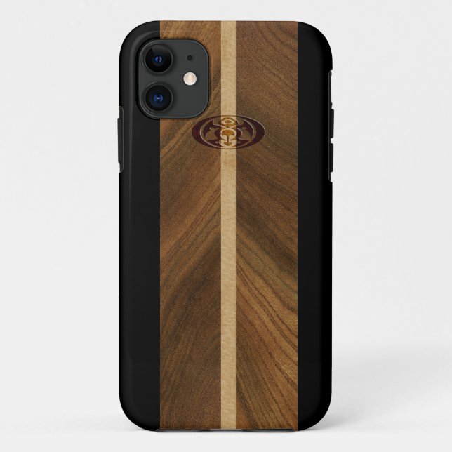 Fundas Rocky Point Hawaiian Surfboard iPhone 5 (Reverso)
