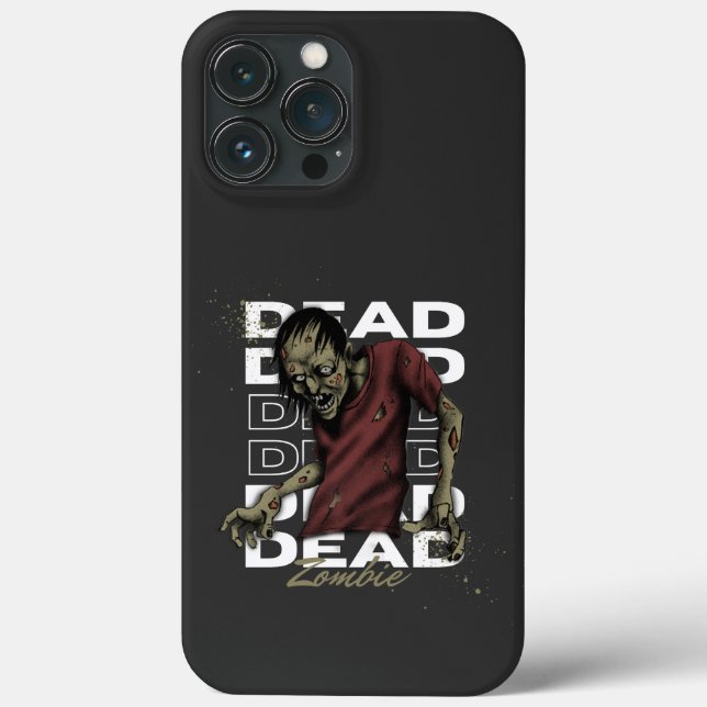Fundas Zombie con iPhone 13 Pro Max de White Brown (Reverso )