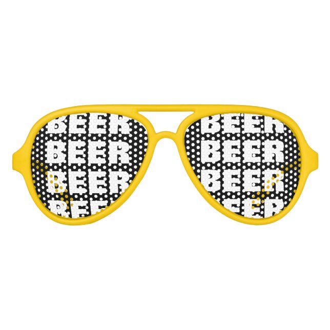 Fundido equipo de beber cerveza fiestas | gafas de (Anverso)