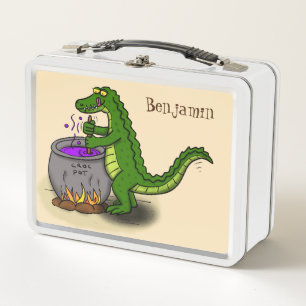 Fundido personalizado de cocina de caimanes verdes