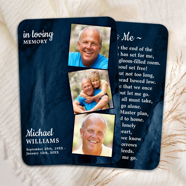 Funeral 3 Foto Tarjeta de Oración Memorial de Márm (Subido por el creador)