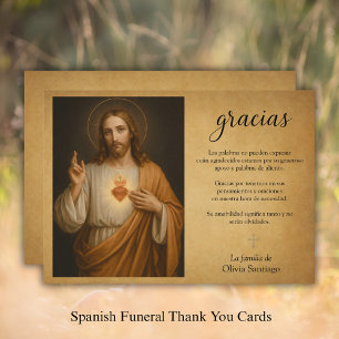 Funeral del Sagrado Corazón Español Gracias