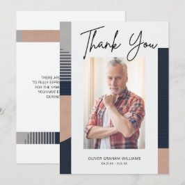 Funeral Gracias Foto Simpatía Bereavement