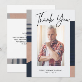 Funeral Gracias Foto Simpatía Bereavement