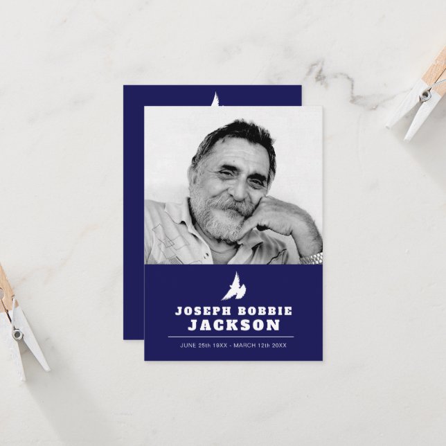 Funeral me dejó ir la oración de palomas blancas / (Anverso/Reverso In Situ)