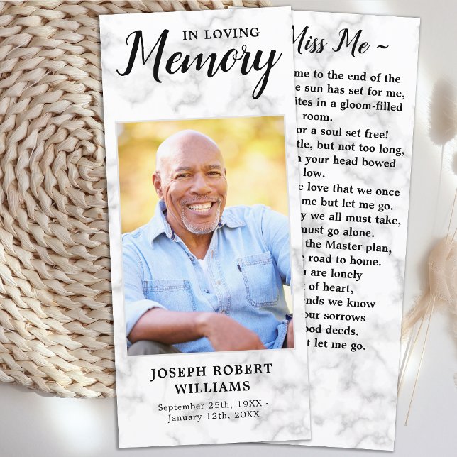 Funeral Memorial Tarjeta de Oración Simpatía Foto  (Subido por el creador)