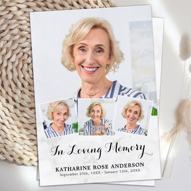 Funeral Moda moderna 4 Tarjeta de plegaria de simp (Subido por el creador)