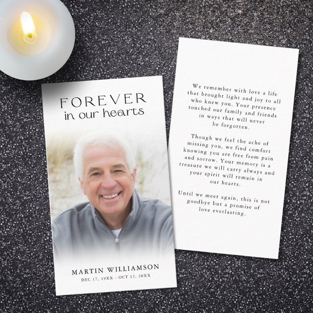 Funeral Para Siempre En Nuestra Tarjeta De Oración (Subido por el creador)