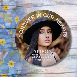 Funeral Para Siempre En Nuestro Corazón Botón De F