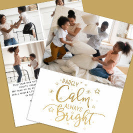 Funeraria tarjeta de Navidades de vacaciones 5 fot