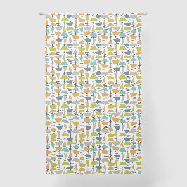 Funky Bold Abstract Geometric Mid Century Retro