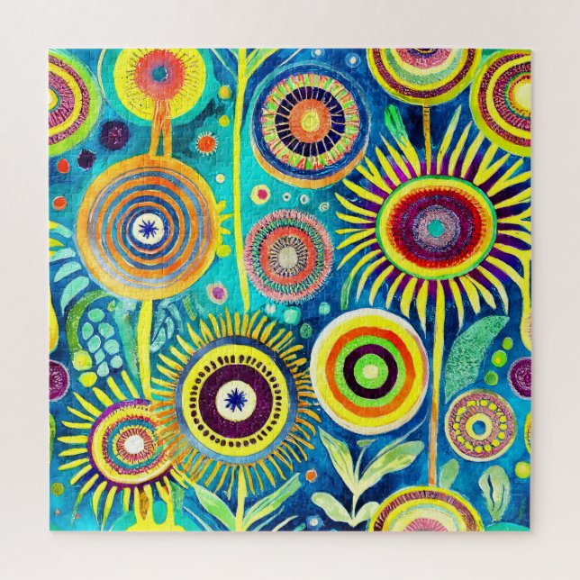 Funky Dandelions Puzzle (Vertical)