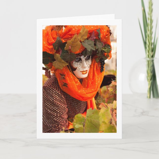 Funky Doble Tarjeta de felicitación en blanco (Anverso)