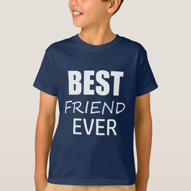 Funky mejor amigo que nunca camiseta arriba (Anverso)