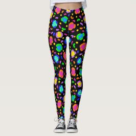 Funky Neon Leopard Leggings