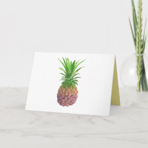 Funky Pineapple Purple Tu Tarjeta De Saludo De Tex