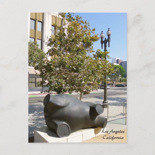 ¡Funky postal de Los Ángeles! (Anverso)