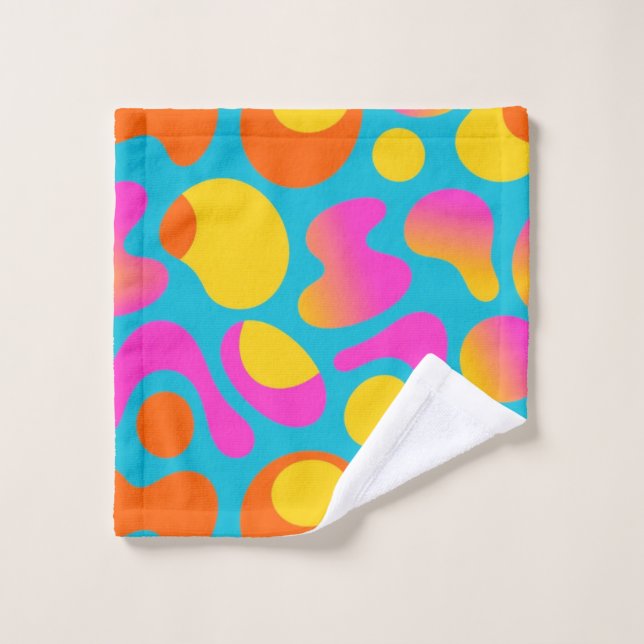 Funky Splash – Boogie Abstract Retro Towel (Toallita)