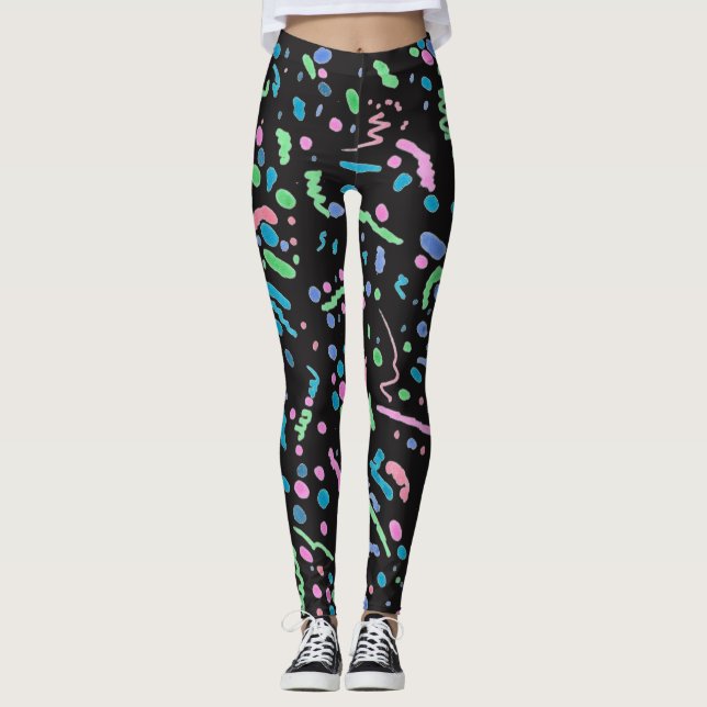 Funky Splatter Leggings (Anverso)