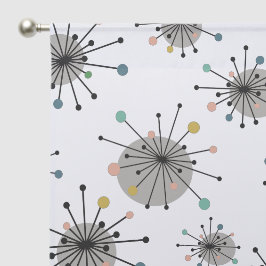 Funky Starburst Pattern Atomic Mid Century Moderno