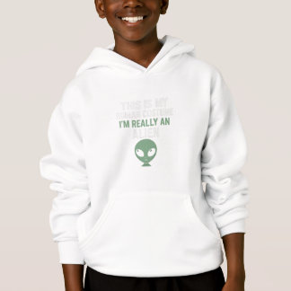 Funny Alien Human Costume Tee