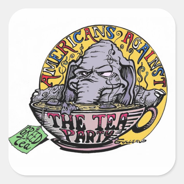 Funny Anti-GOP Pegatinas (Anverso)