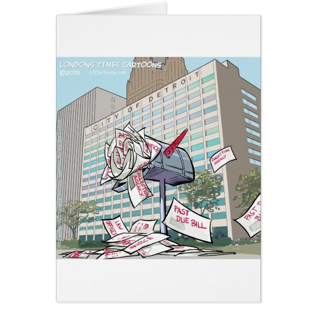 Funny ayuntamiento de Detroit (Frente)