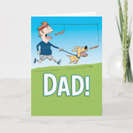 Funny Bacon Lover - Tarjeta del Día del Padre