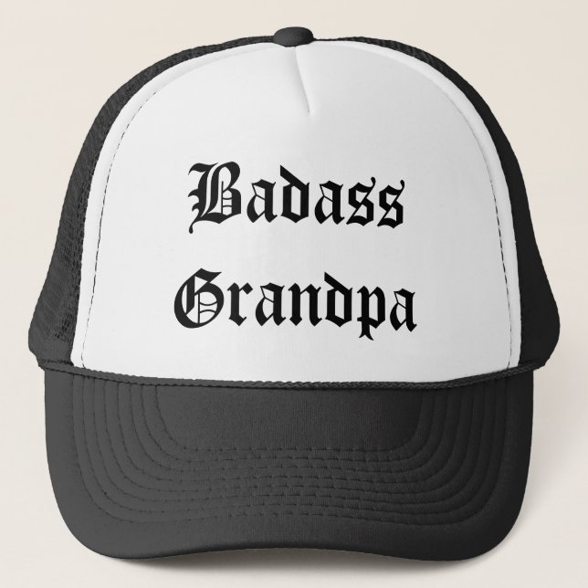 Funny Badass Grandpa gorra (Anverso)
