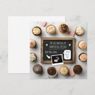 Funny Baking Baby Invitación Card