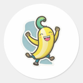 Funny Banana Pegatina