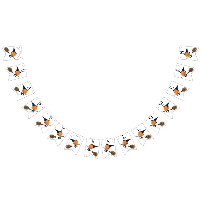 Funny Banderas Bungalows Halloween Calabaza de Bru (Todo)